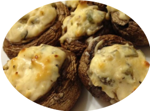 Champignons met roomkaas