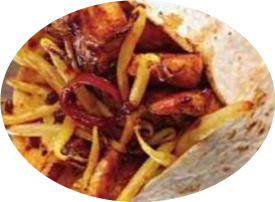 Kipwrap op Indisch wijze