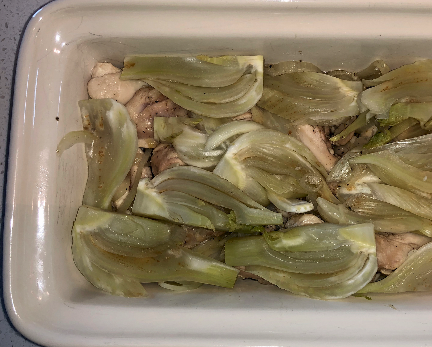 Gegratineerde Venkel